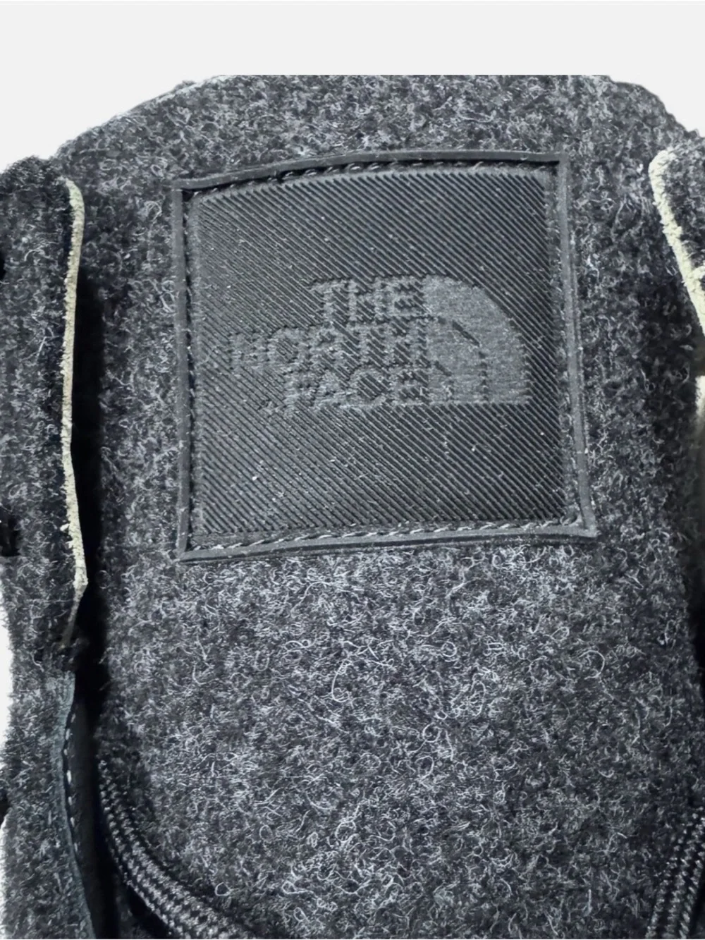 The North Face black heathered